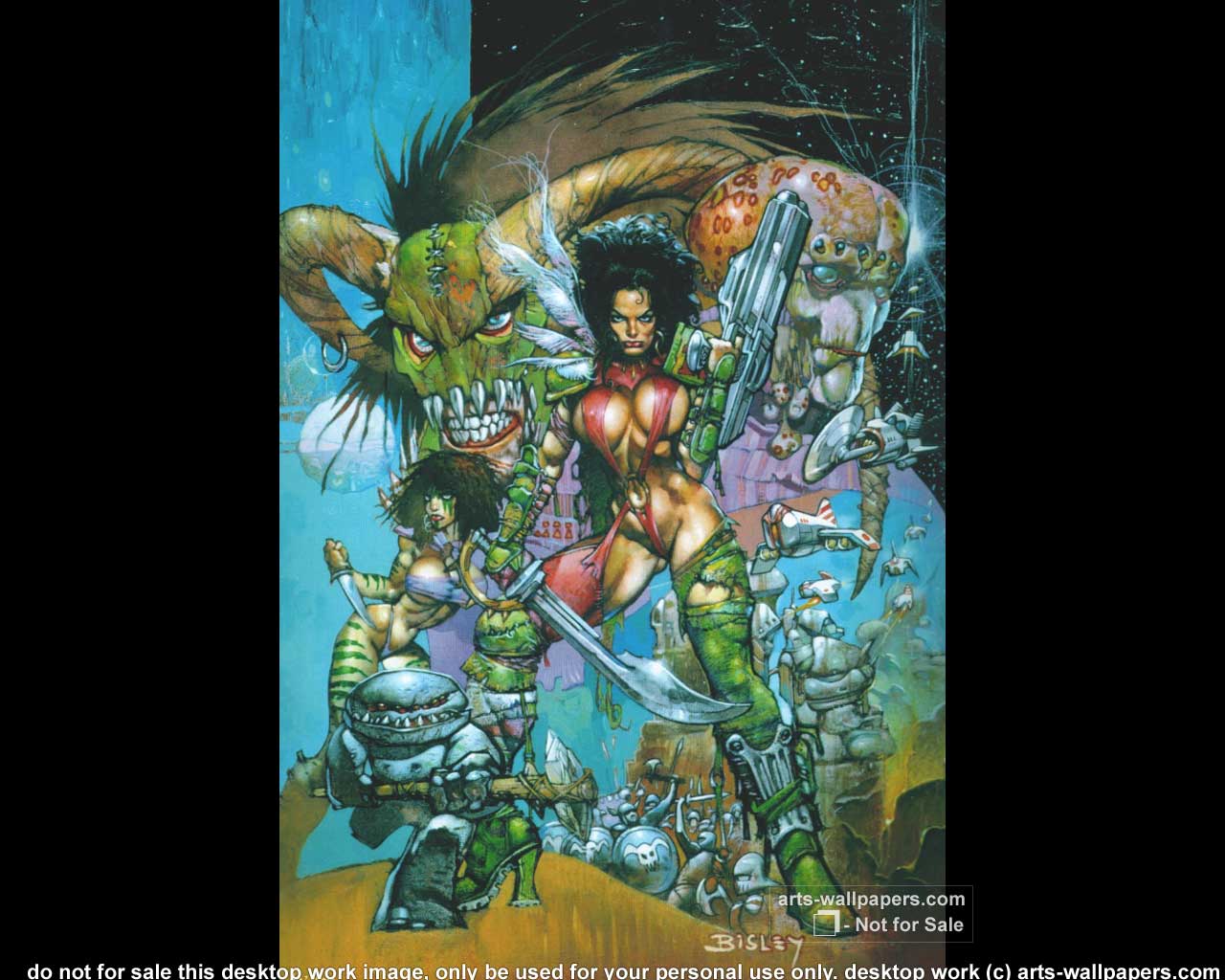 Works of Simon bisley page 3 full