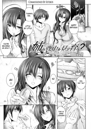 [Otone] Ane no Senaka o Mite Sodatsu? (COMIC Megastore 2010-01) [English] [Brolen & Makasu] cover