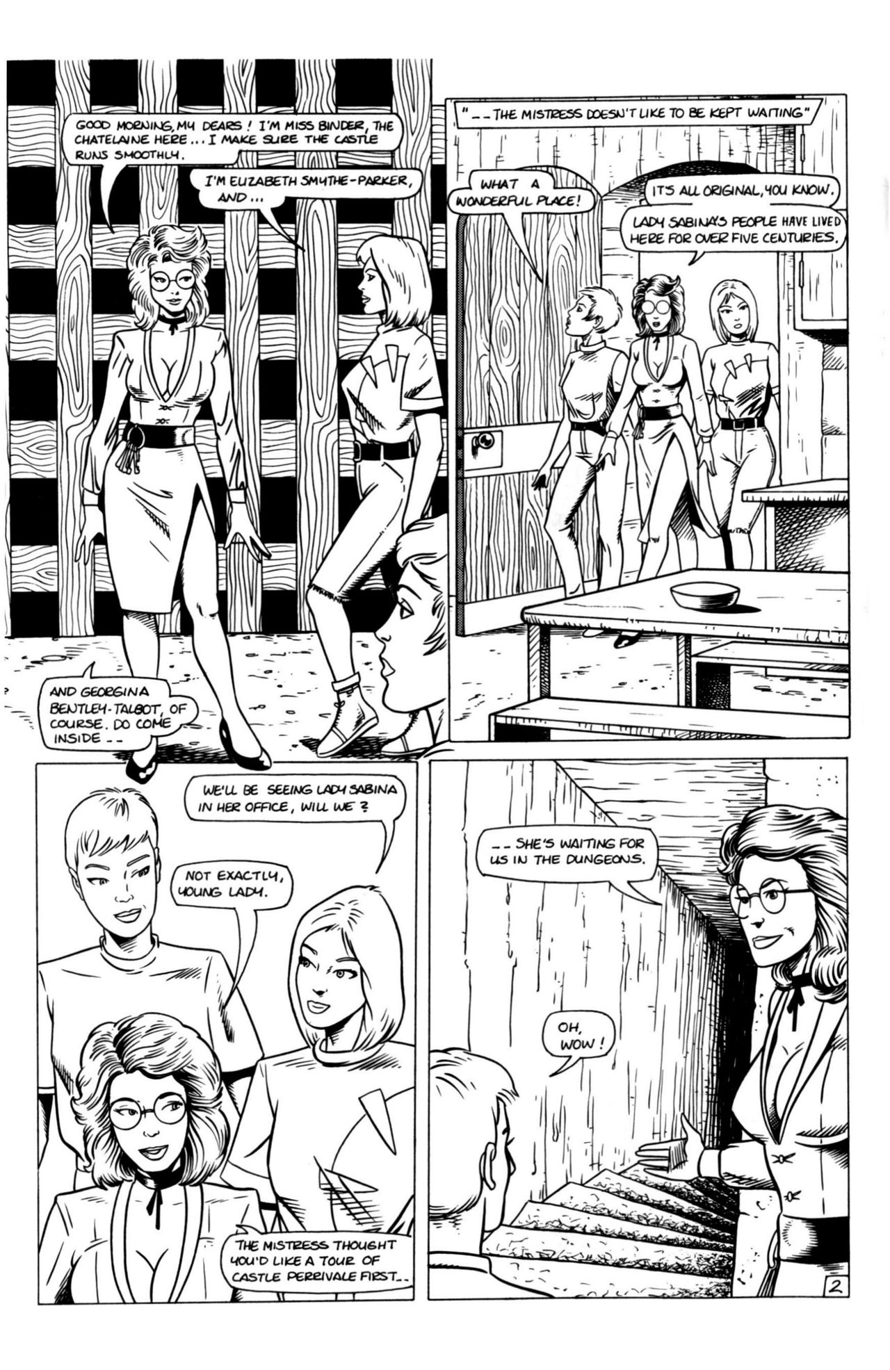 Sabina - Mistress of Escapes #5 page 4 full