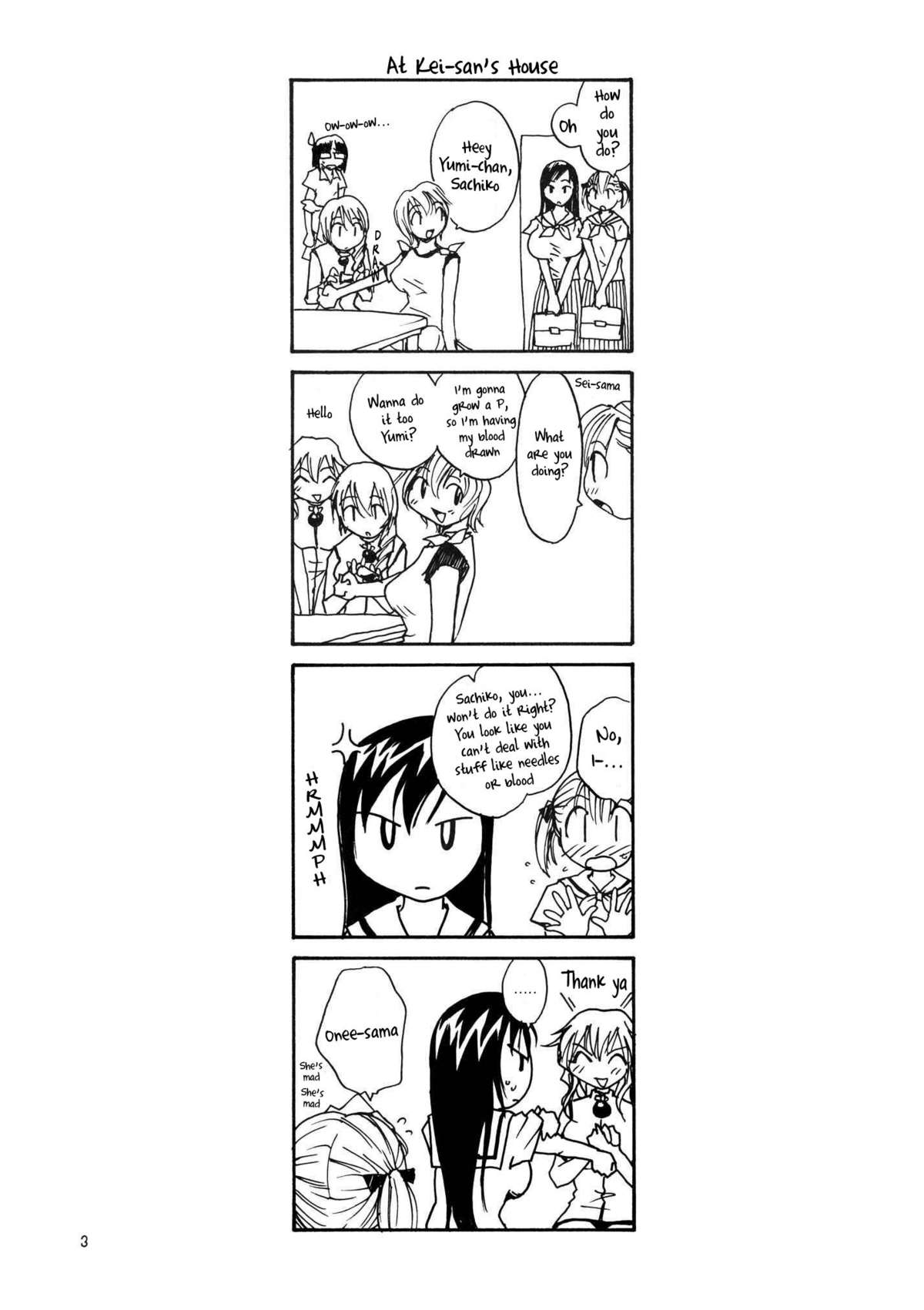 Maria-sama ga P o Miteru | Mary Watches Over Our P 1 page 3 full