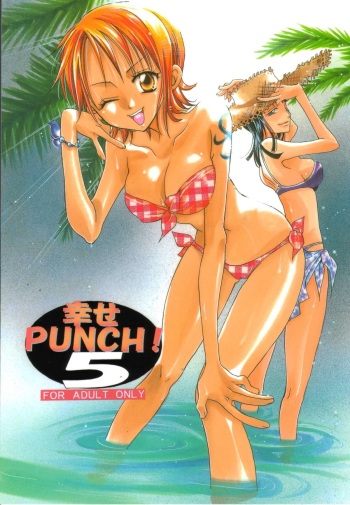 (C64) [KURIONE-SHA (YU-RI)] Shiawase Punch! 5 (One Piece) cover