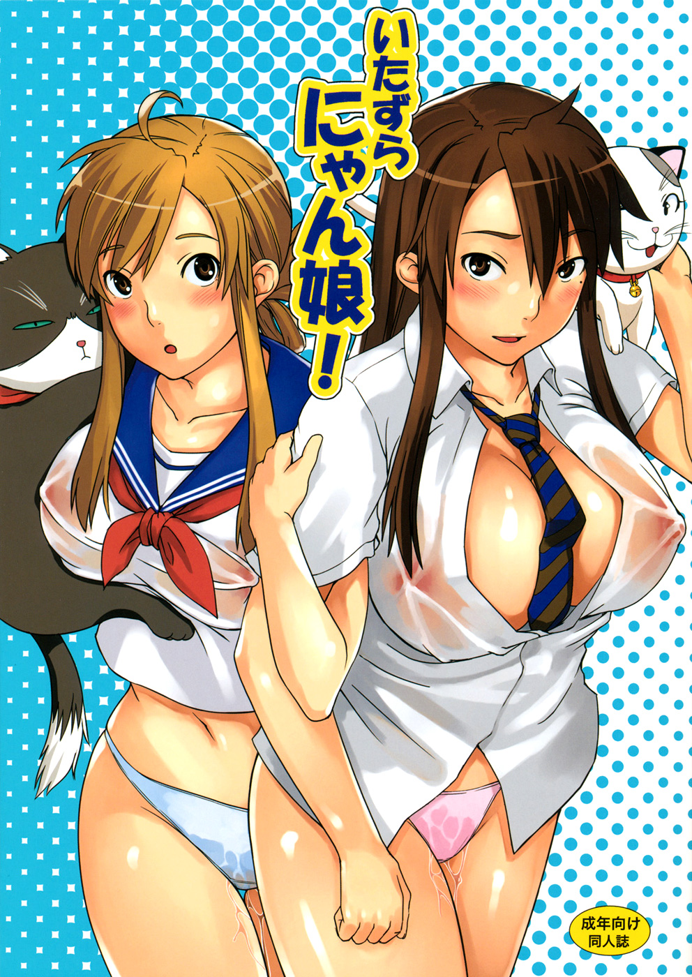 Itazura Nyanko! | The Teasing Cat Girl! page 1 full