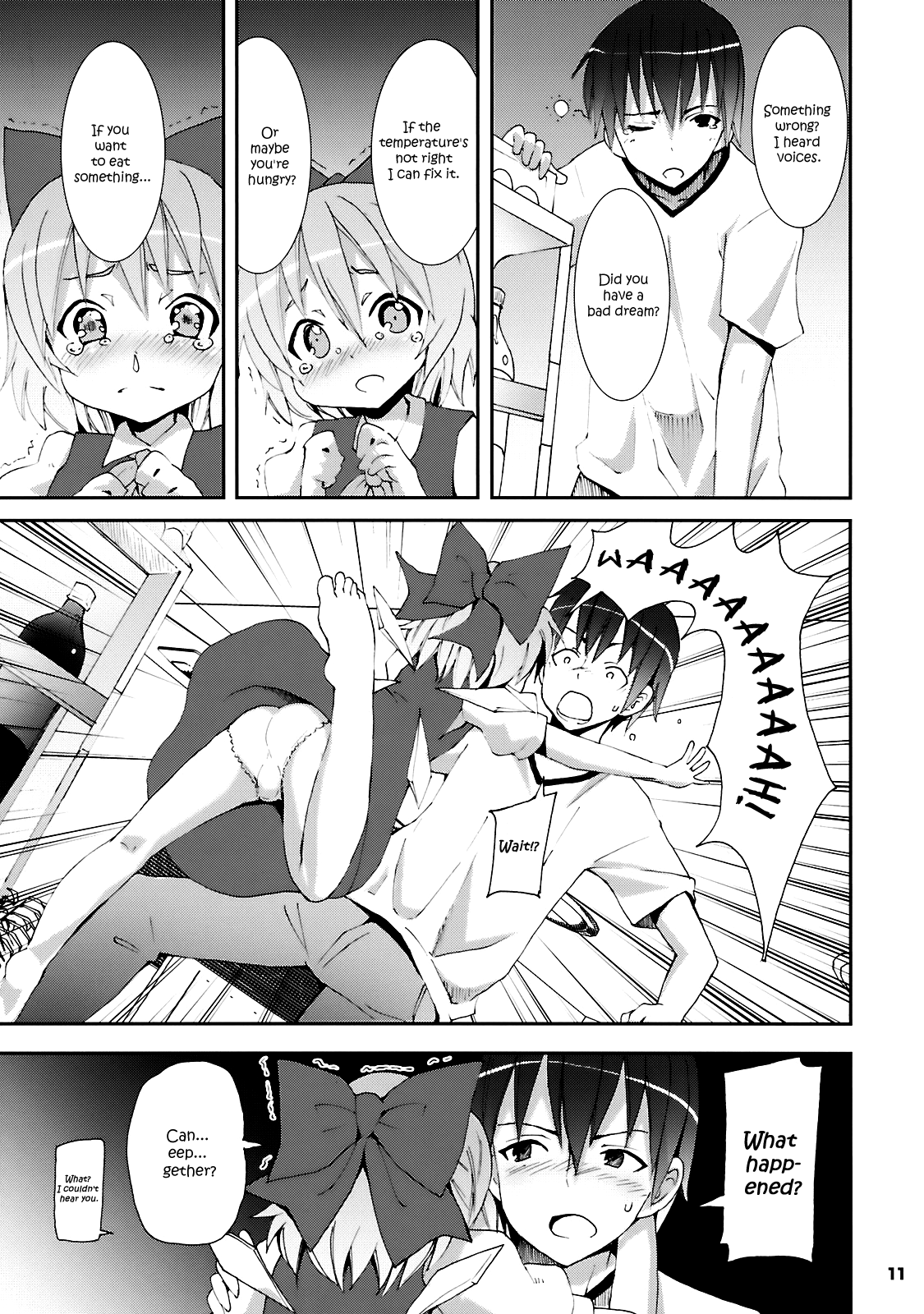 Cirno ga Ouchi ni Yattekita! | Cirno Showed Up at My House page 11 full