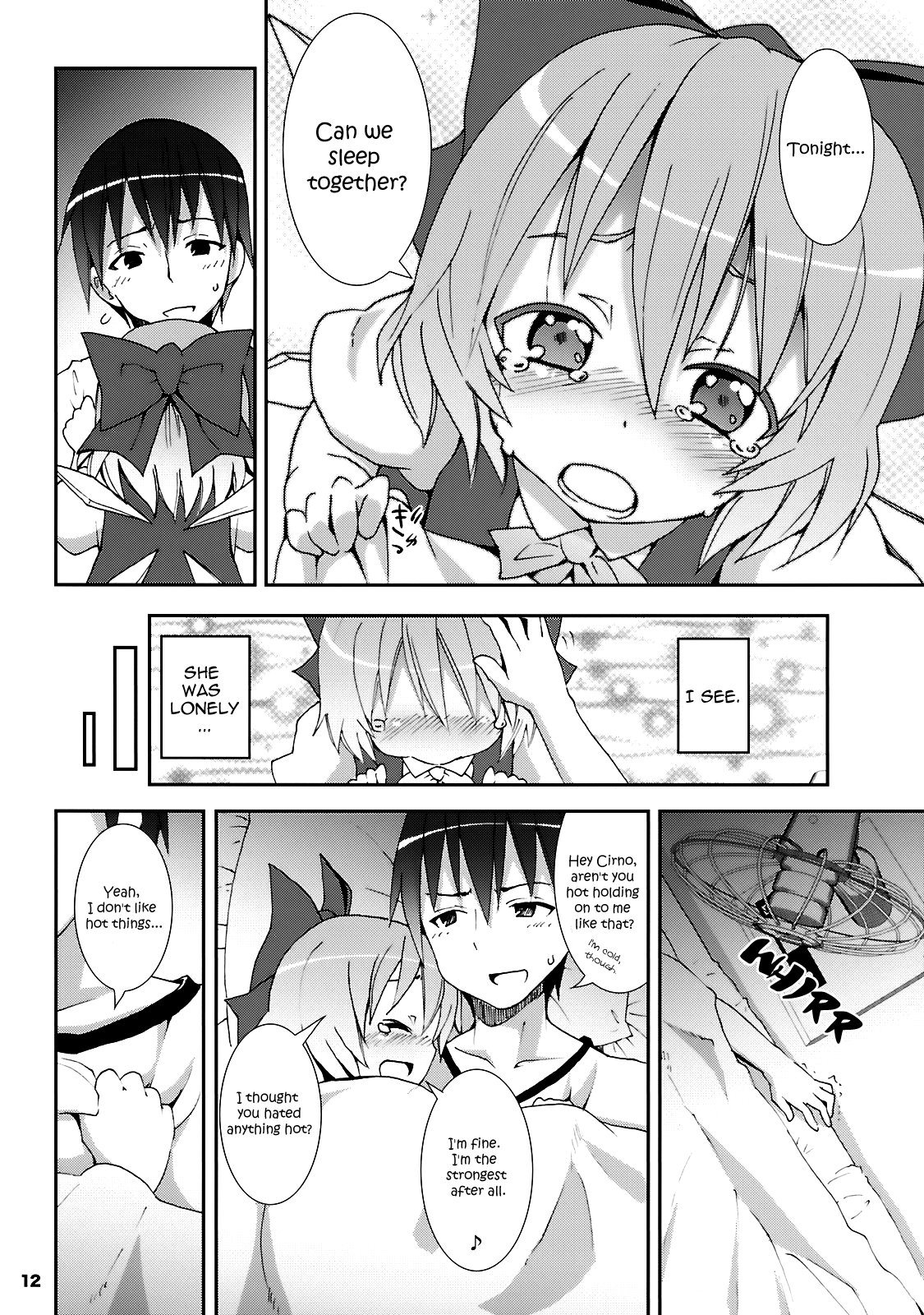 Cirno ga Ouchi ni Yattekita! | Cirno Showed Up at My House page 12 full
