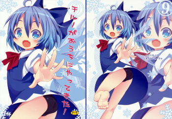 (SC45) [Nounai Kanojo (Kishiri Toworu)] Cirno ga Ouchi ni Yattekita! | Cirno Showed Up at My House (Touhou Project) [English] [UMAD] cover