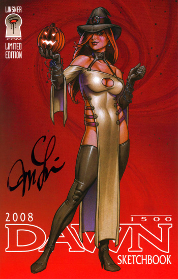 [JOSEPH LINSNER] Dawn 2008 SKETCHBOOK cover