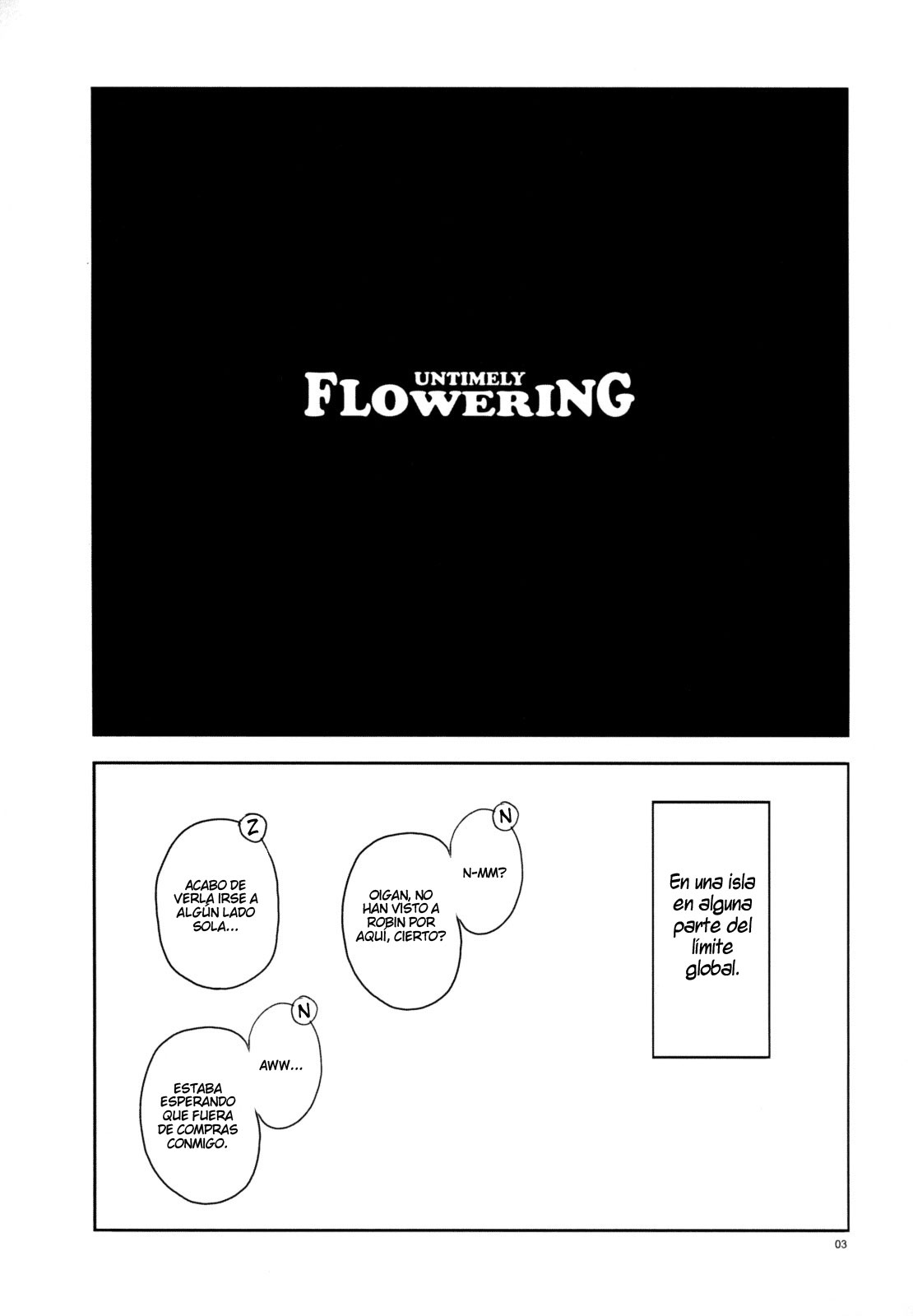 Untimely Flowering page 2 full