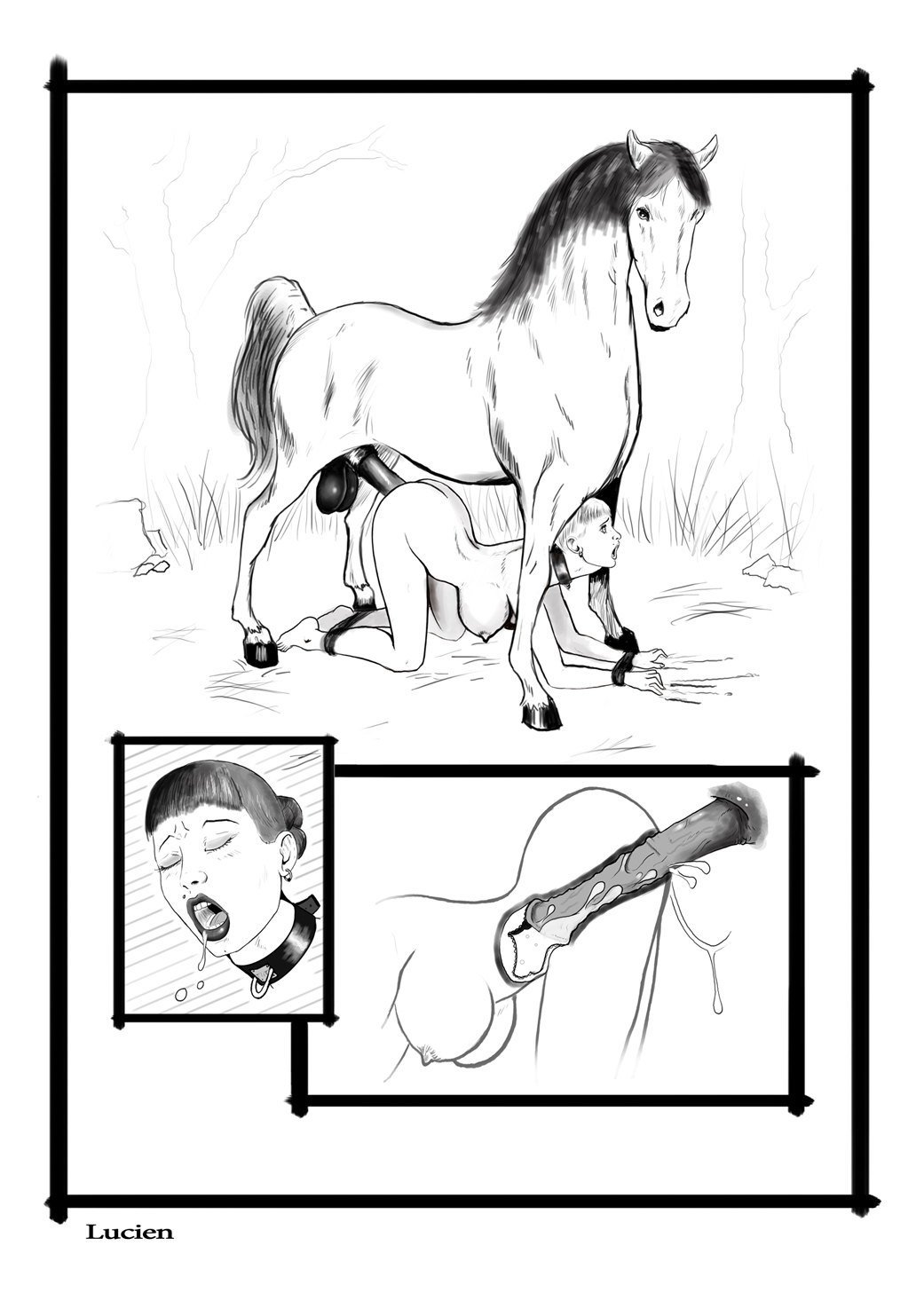 horse and women page 9 full