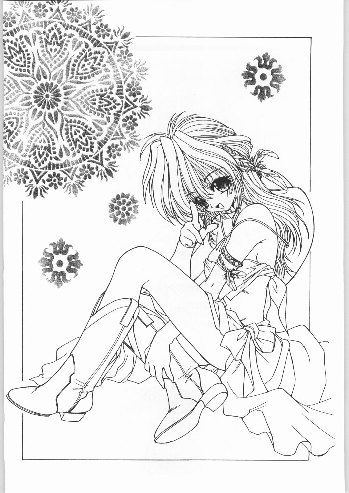 Ryou Ramiya Illustrate Gengashuu 3 page 11 full