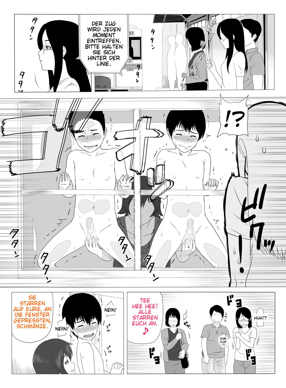 Kimi no Chinchin Shame rasete Densha Strip Hen page 11 full