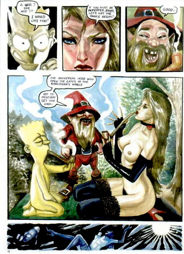 Dark Simpsons Comic page 12 full