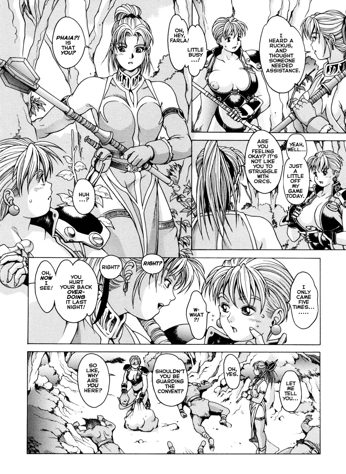 Spunky Knight XXX 4 page 9 full