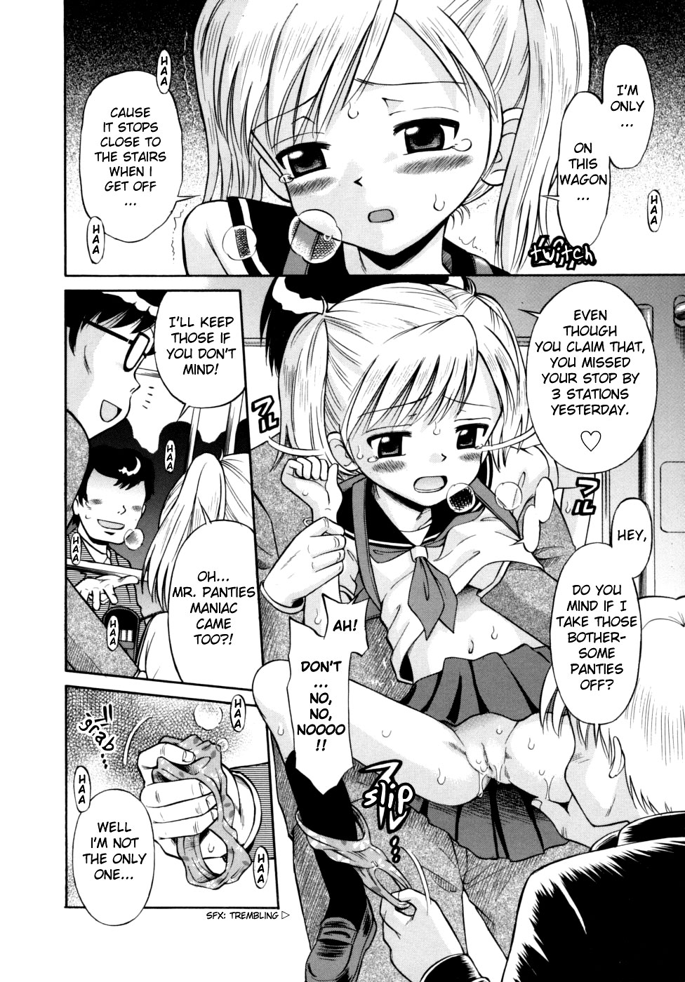 Shoujo Hatsujouchuu Ch.3 - Group Molester Train page 6 full