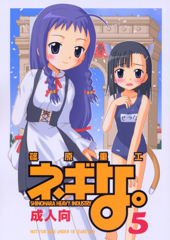 (C67) [Shinohara Heavy Industry (Various)] Negina. 5 (Mahou Sensei Negima!) cover