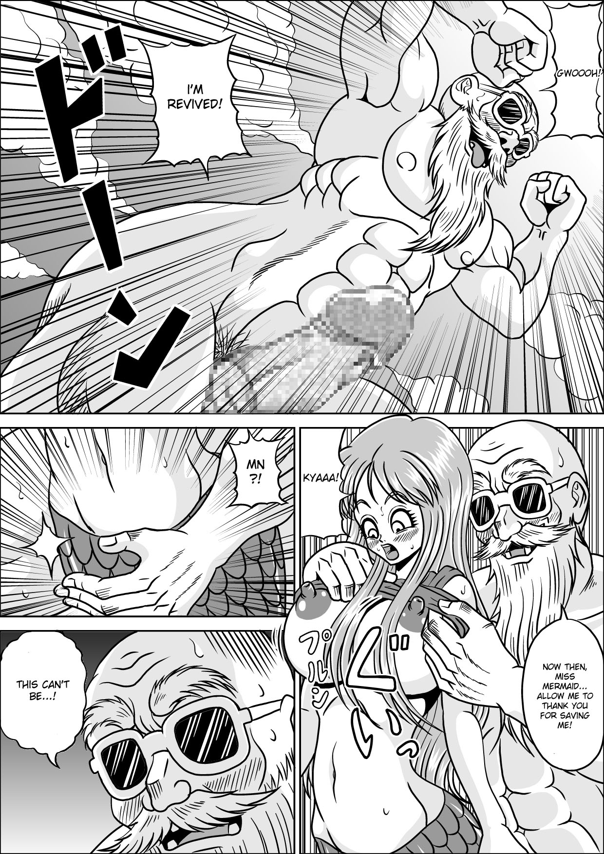 Kame Sennin no Yabou III | Kame-Sennin's Ambition 3 page 9 full