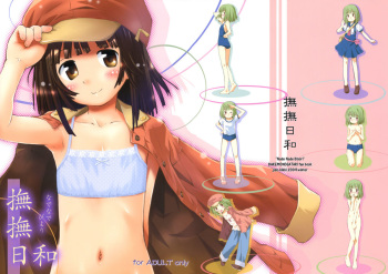(C77) [Jido-Hikki (Kokekokko Coma)] Nade Nade Biyori (Bakemonogatari) cover