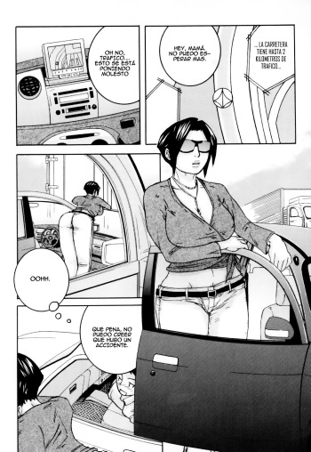 [Edo Shigezu] Ie made Gaman shinasai! | ¡Espera hasta que lleguemos a casa! (Haha to Ko no Inya 3) [Spanish] cover