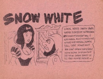 Tijuana Bible - Snow White (Snow White and the Seven Dwarves) cover