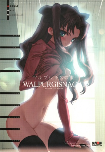 (C67) [Keumaya (Inoue Junichi)] Walpurgisnacht / Walpurgis no Yoru (Fate/stay night) cover