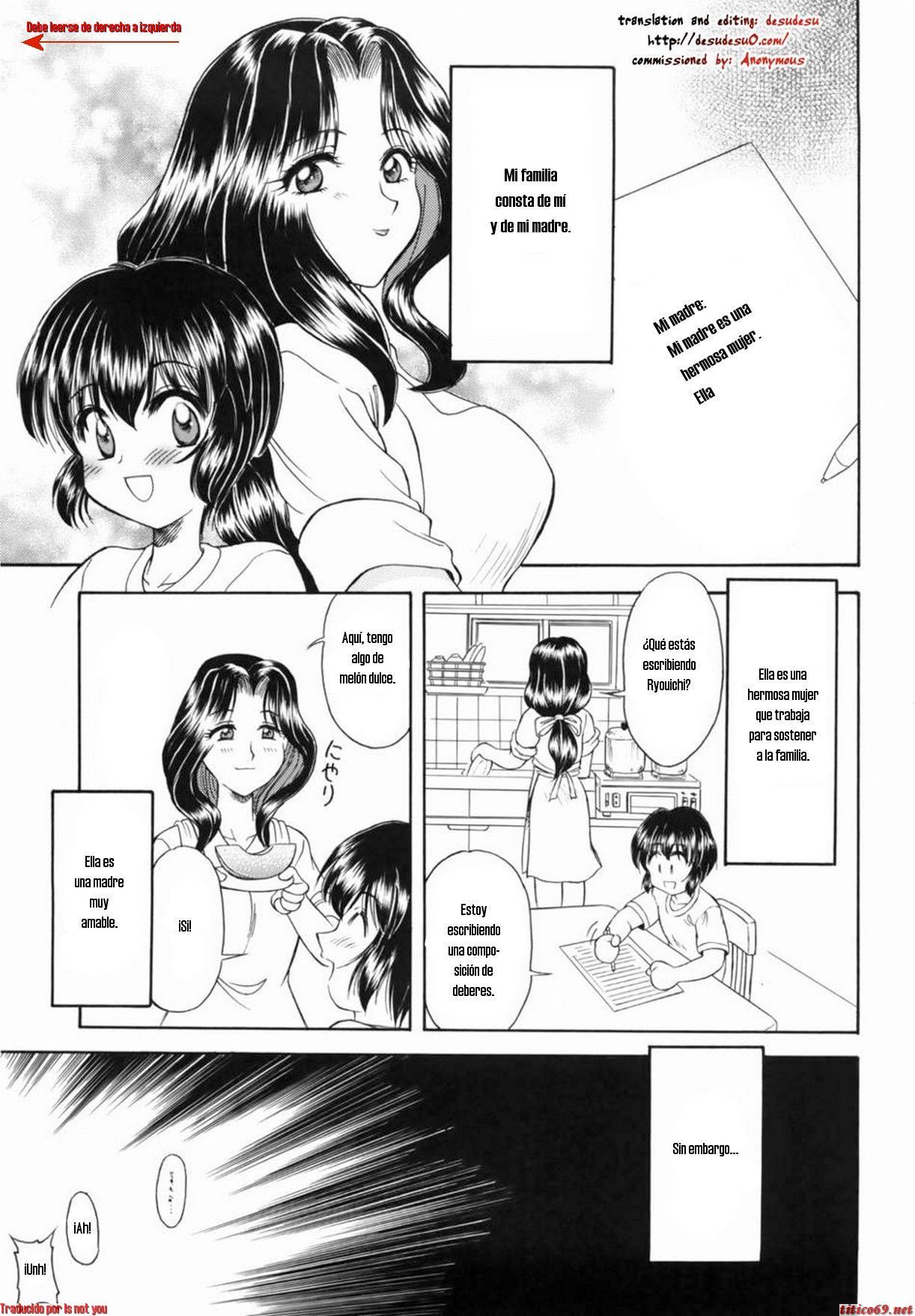 Boku no Okaa-san | Mi Madre page 1 full
