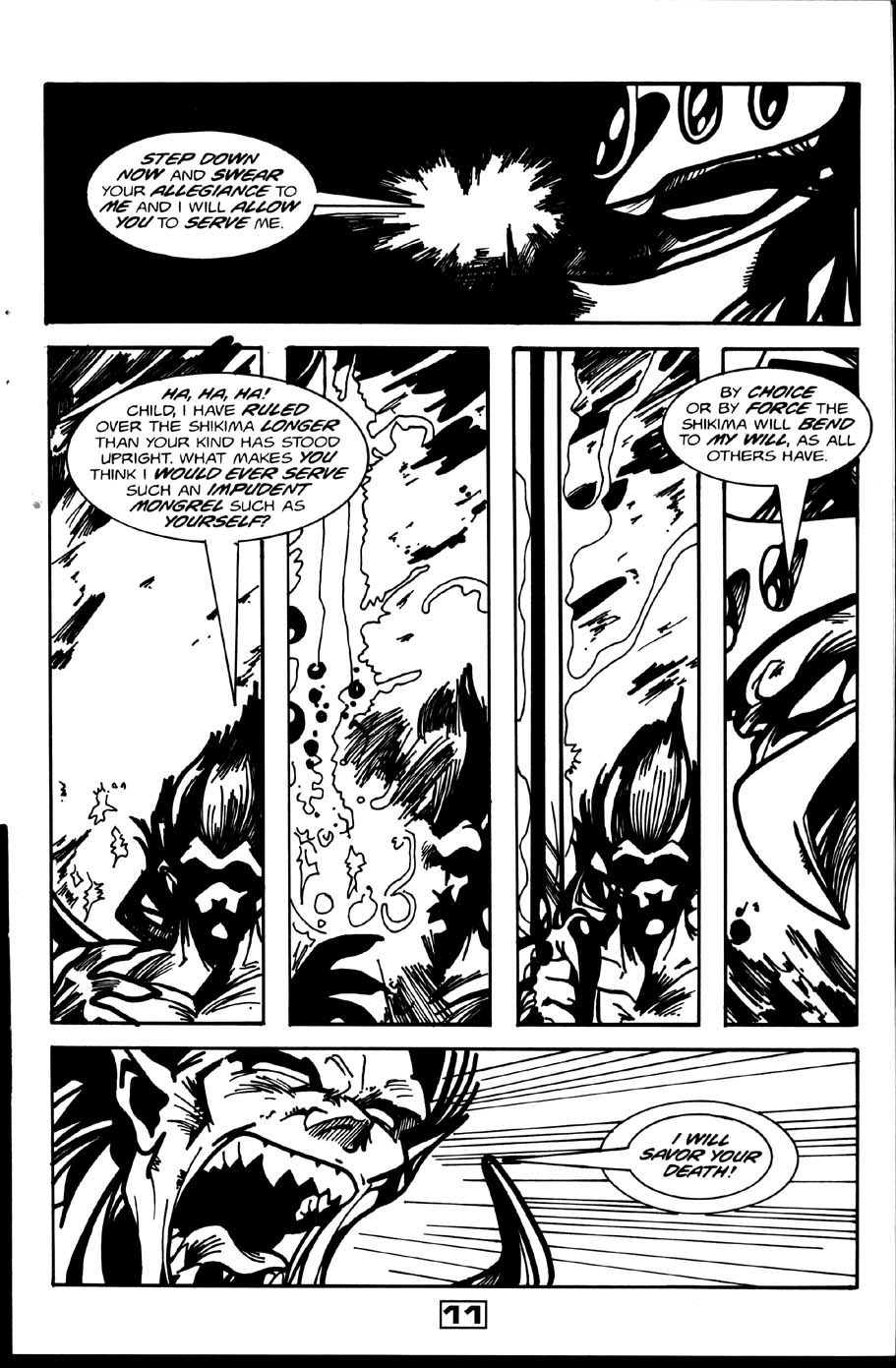 La Blue Girl - Volume #11 page 12 full