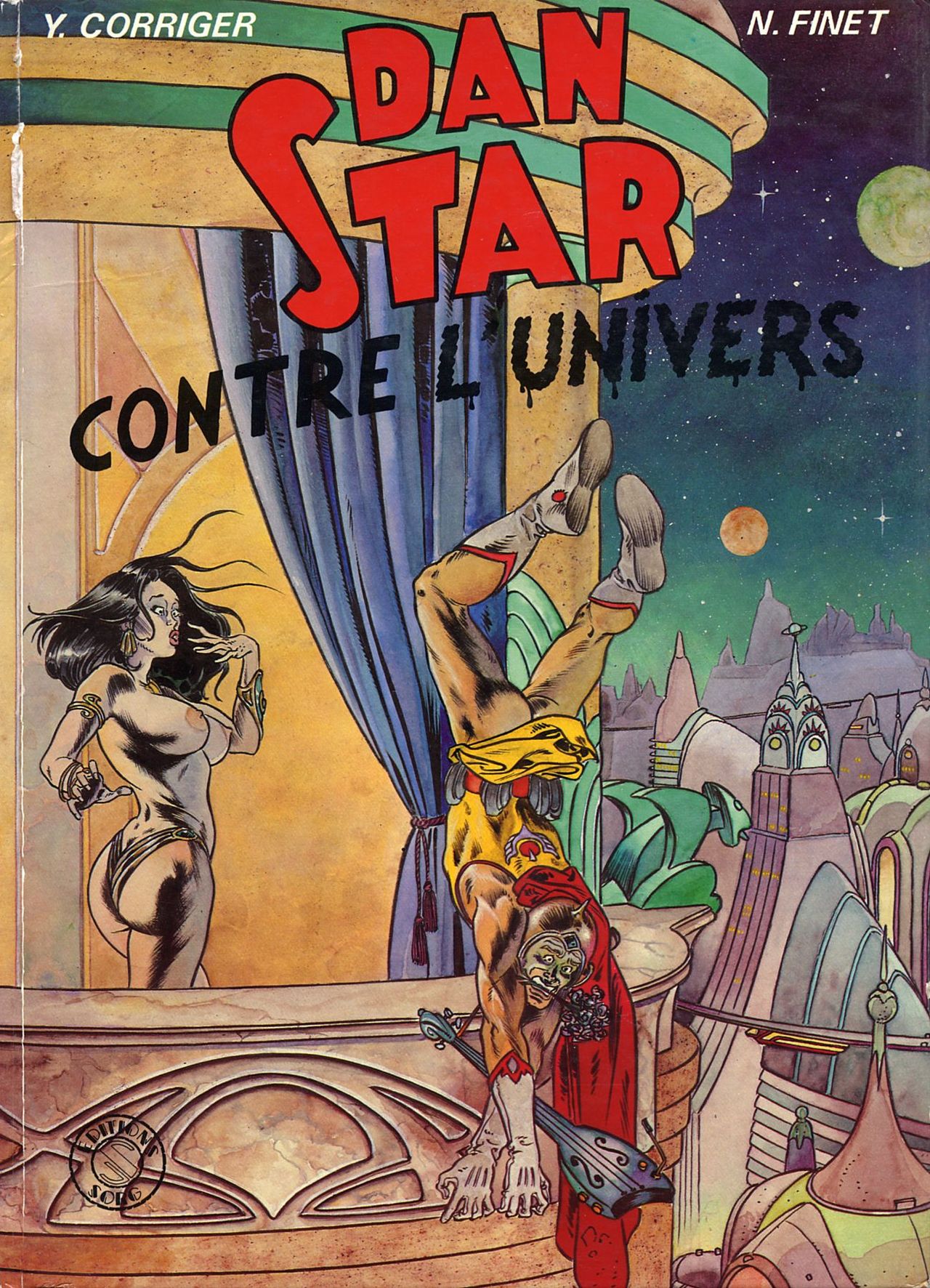 Dan Star contre l'univers page 1 full