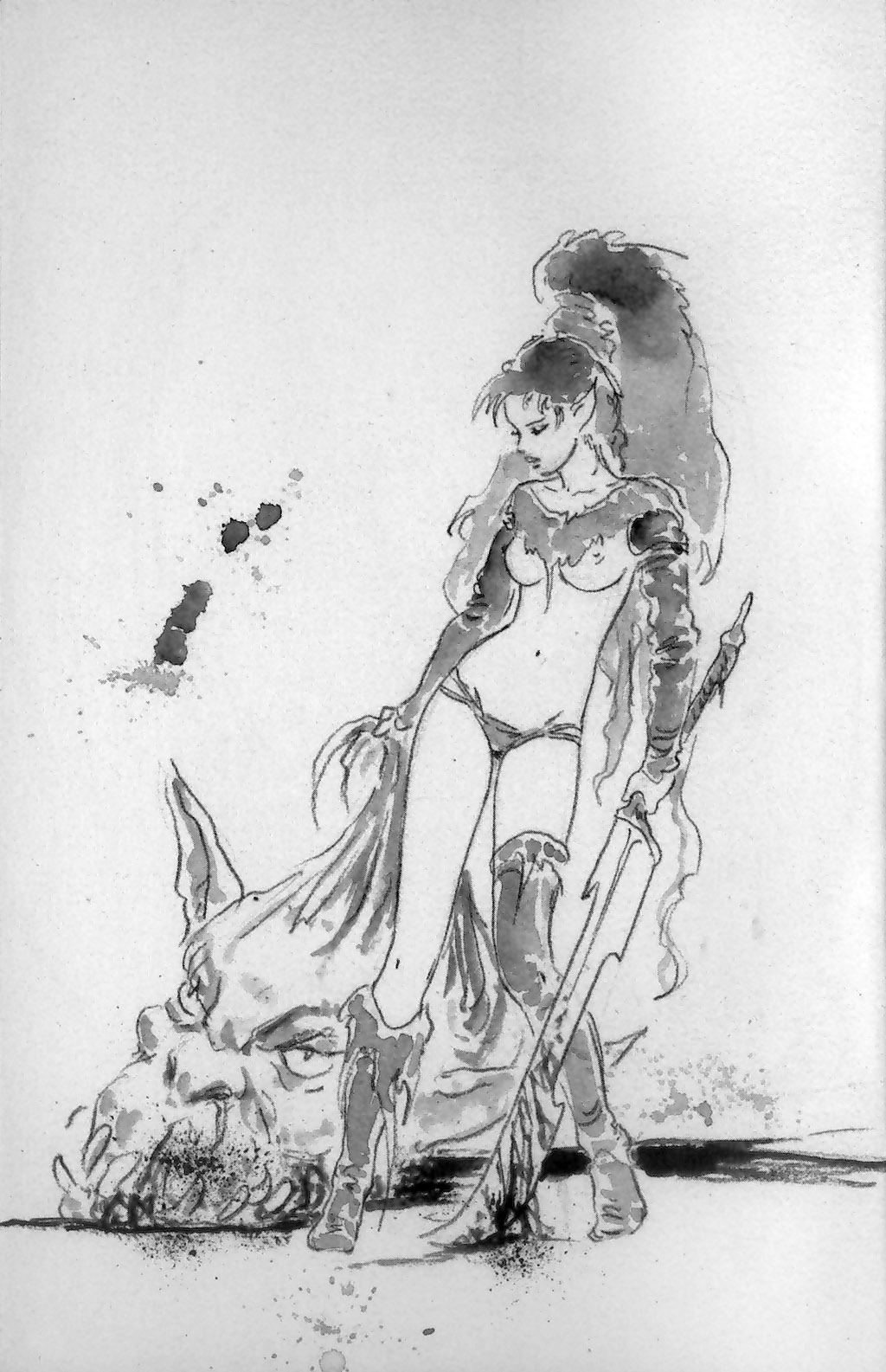 LUIS ROYO - Wild Sketches II Artbook page 11 full