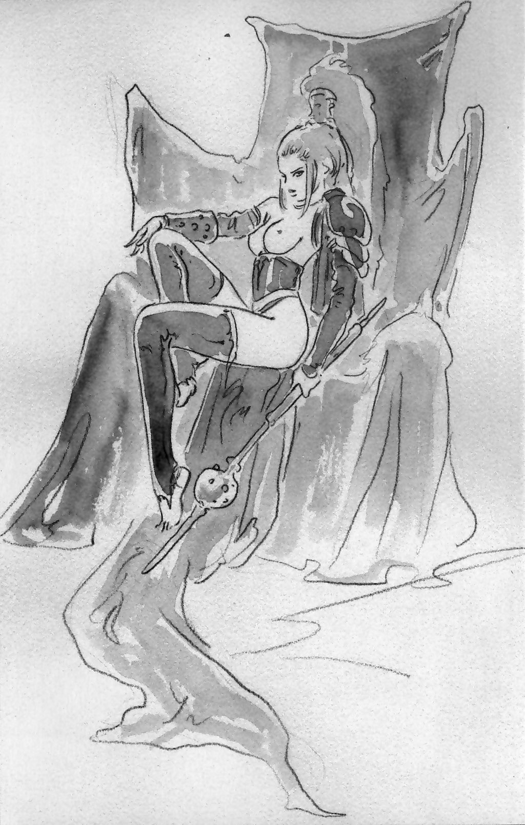 LUIS ROYO - Wild Sketches II Artbook page 12 full