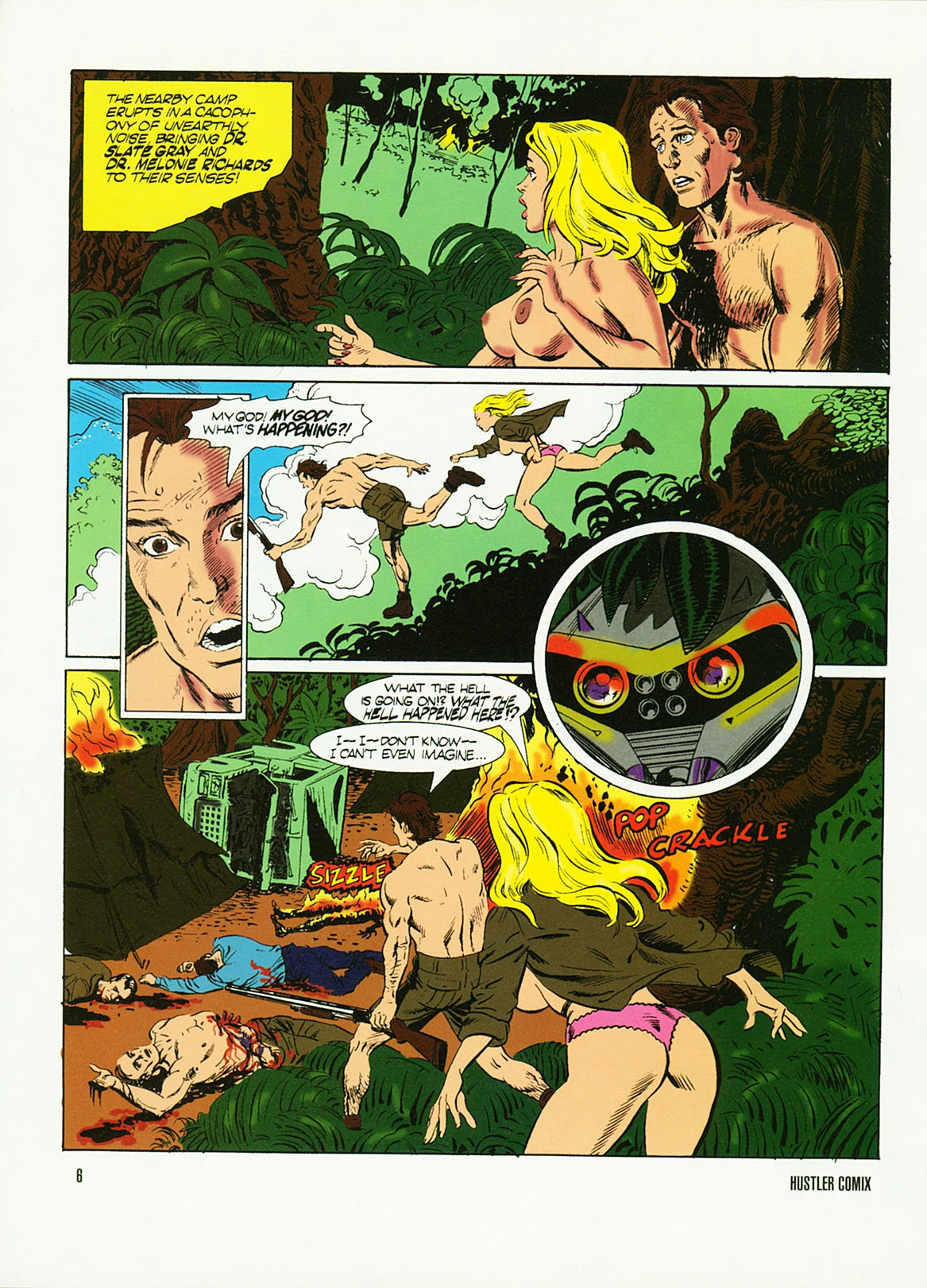 Hustler Comix Volume 1, Issue#1 page 5 full
