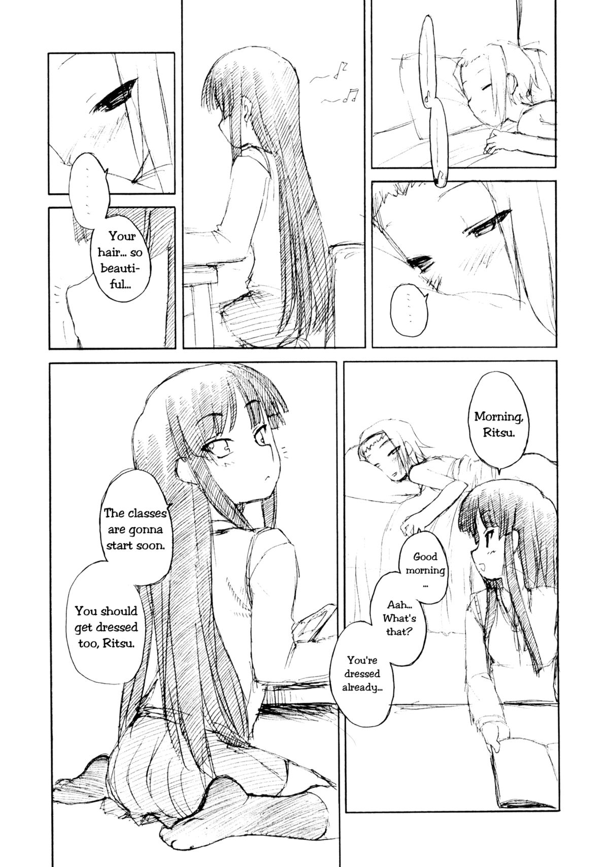 Ritsu x Mio Yuri to iu yori wa Les page 11 full