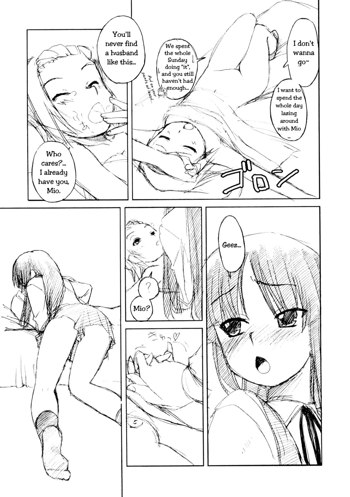 Ritsu x Mio Yuri to iu yori wa Les page 12 full