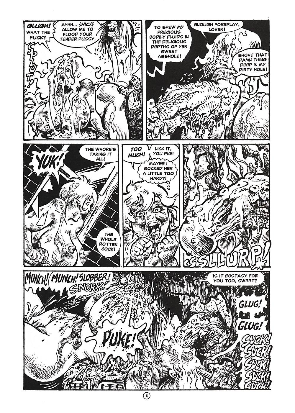 Savage Sewer Sluts #1 page 6 full