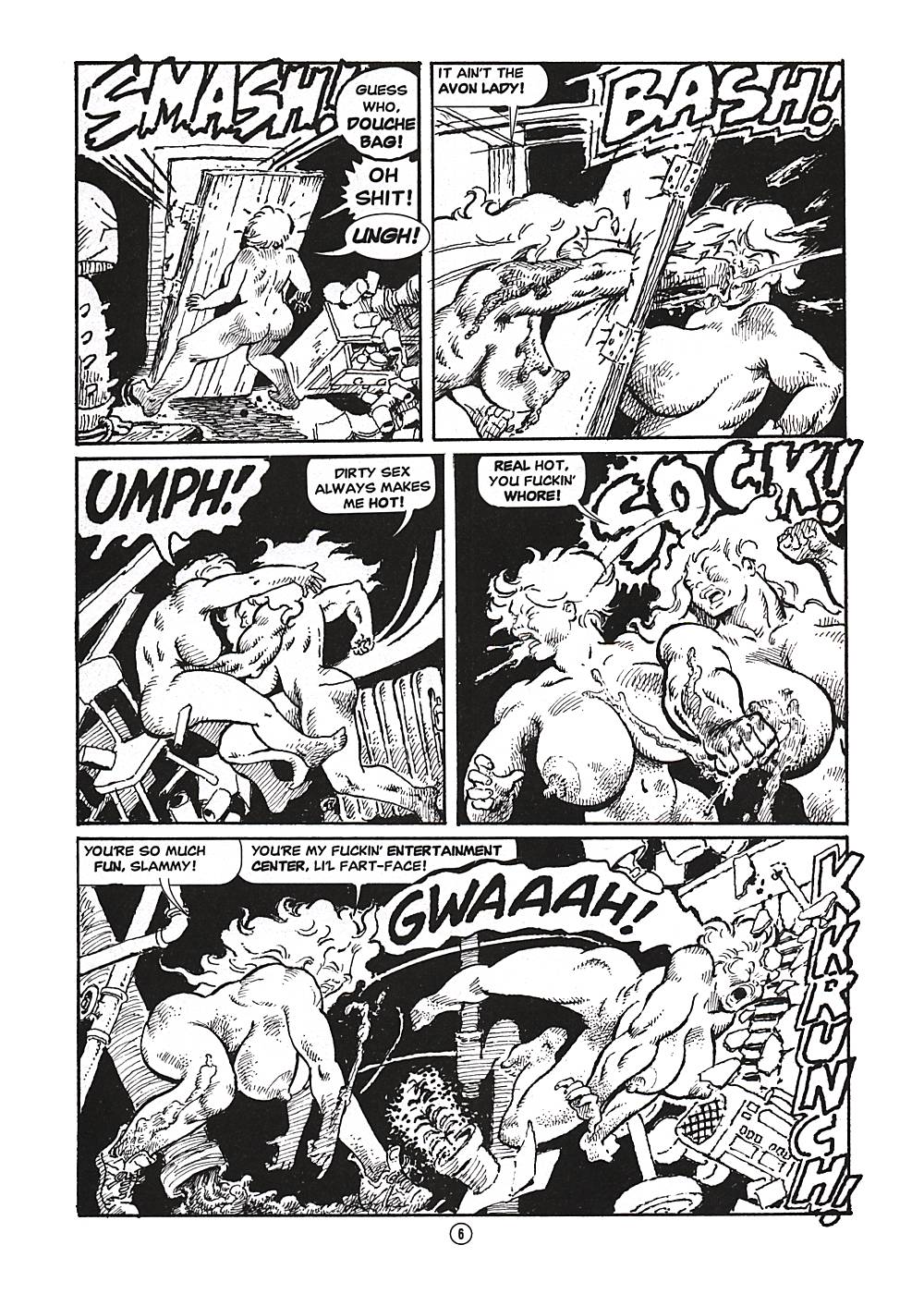 Savage Sewer Sluts #1 page 8 full