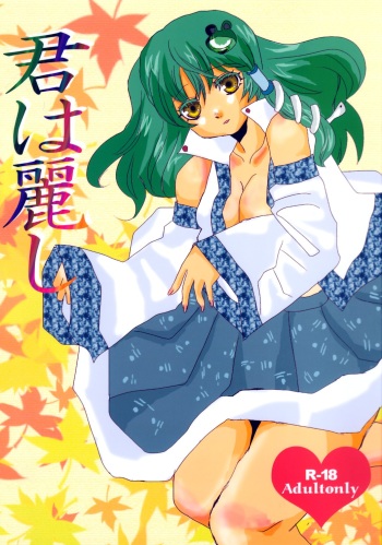 (C74) [Feriko Misshitsu] Kimi wa Uruwashi (Touhou) cover