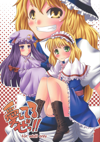 (C76) [Sekai Chizu wa Chi no Ato (jude)] Aishiteruze!! (Touhou Project) cover