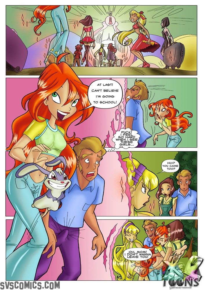 Winx the Castle page 1 full