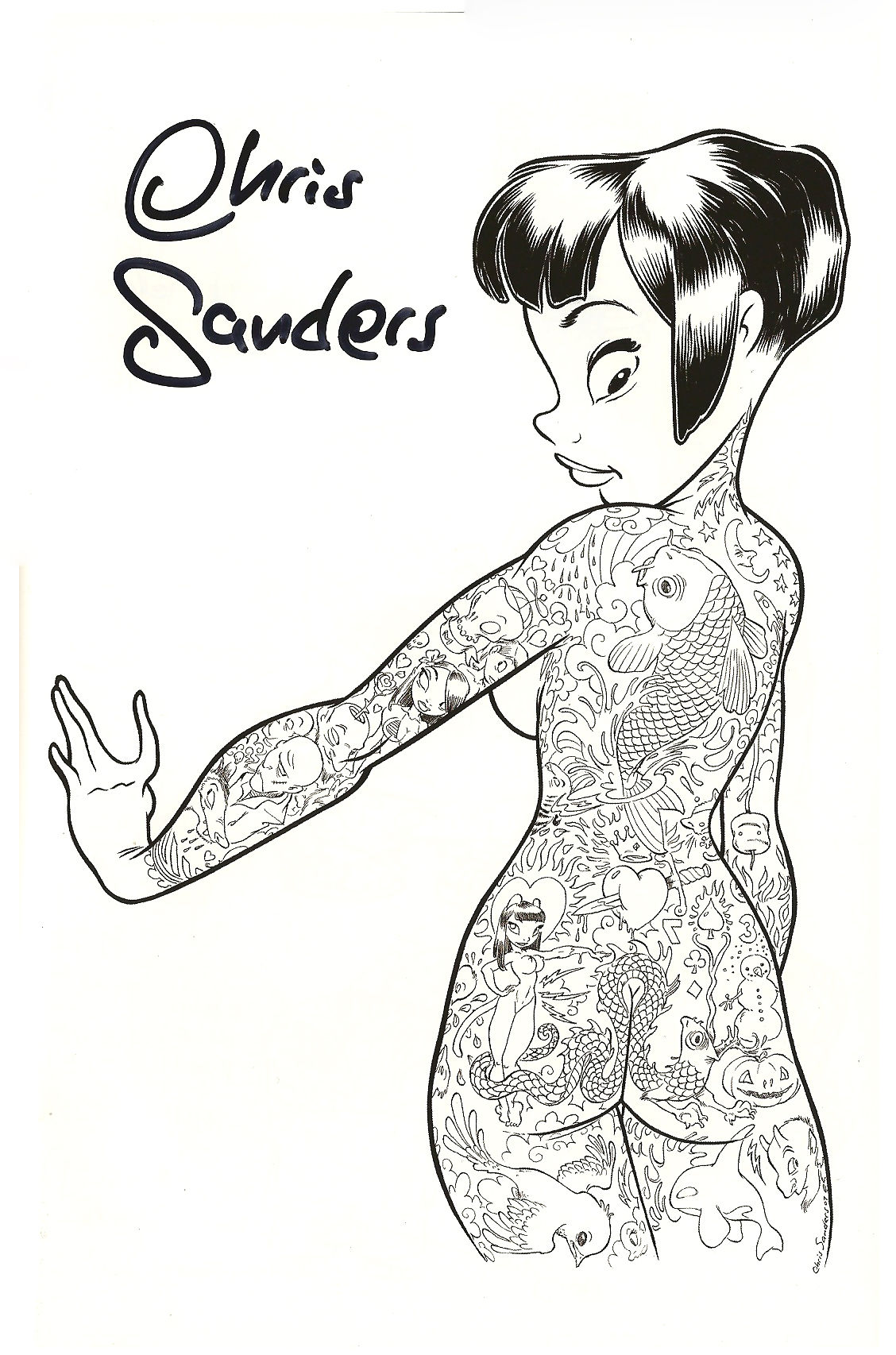 Chris Sanders Sketchbook vol.2 page 3 full