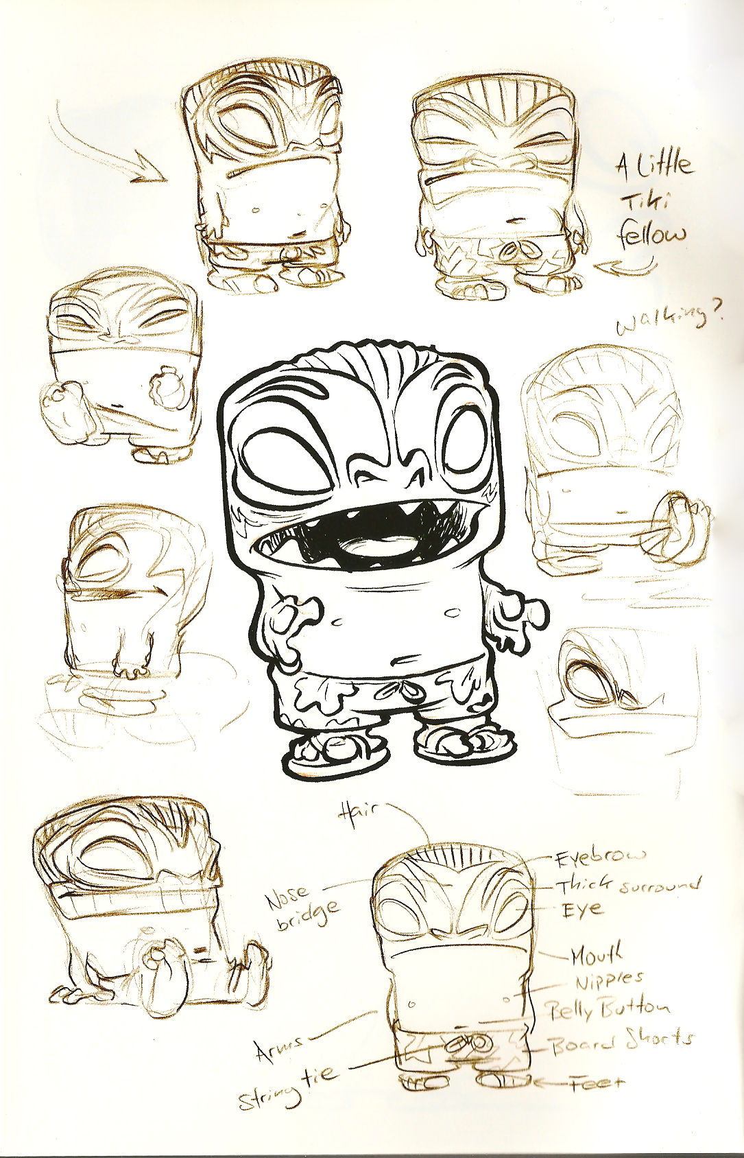 Chris Sanders Sketchbook vol.2 page 4 full
