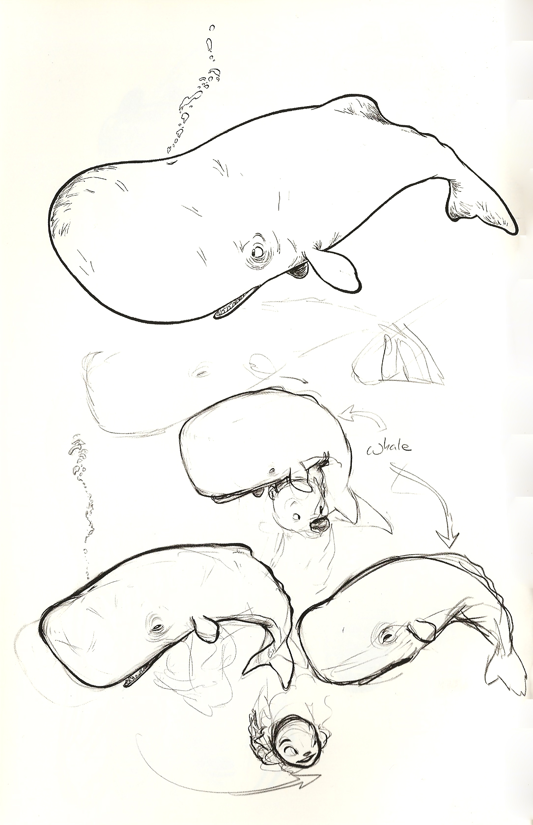 Chris Sanders Sketchbook vol.2 page 8 full