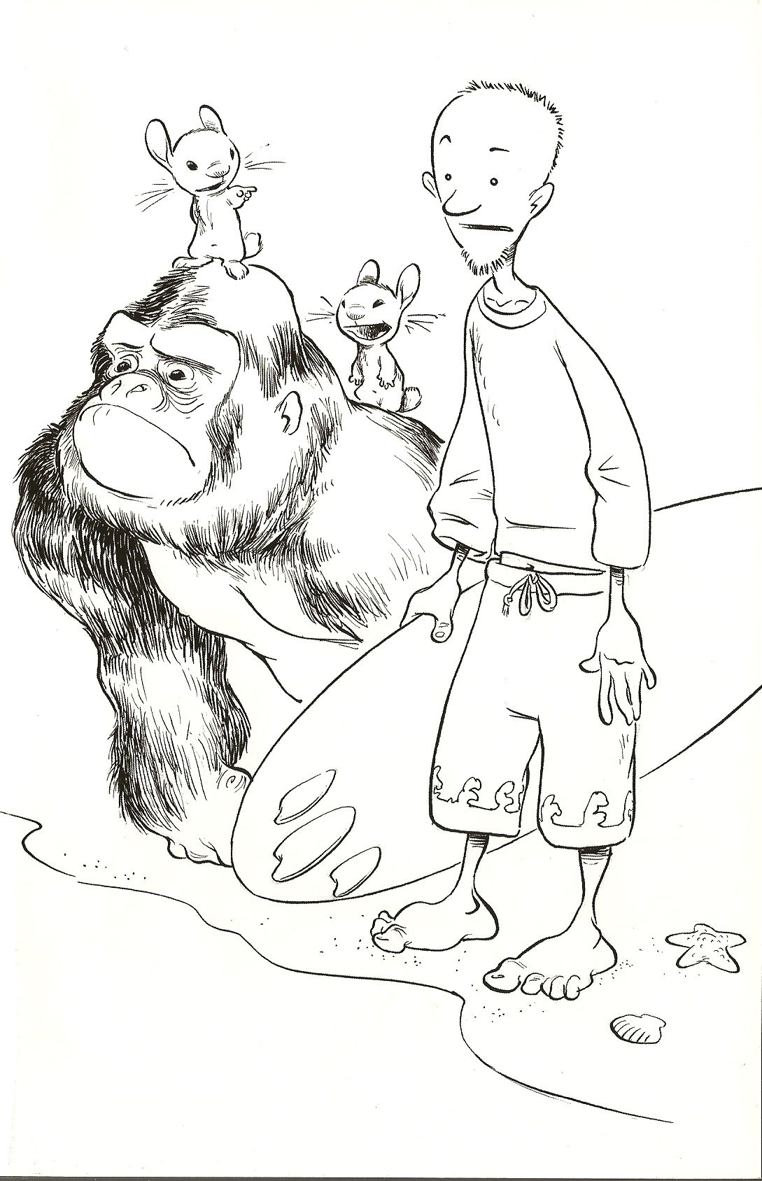 Chris Sanders Sketchbook vol.2 page 9 full