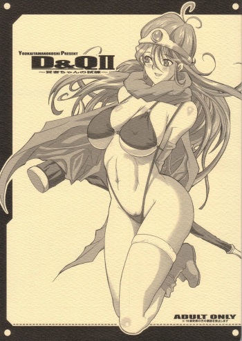 (C68) [Youkai Tamanokoshi (CHIRO)] D&Q II (Dragon Quest III) cover