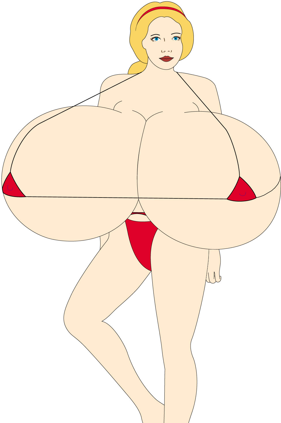Paul Forrest Big end Huge Boob Artwork page 5 full