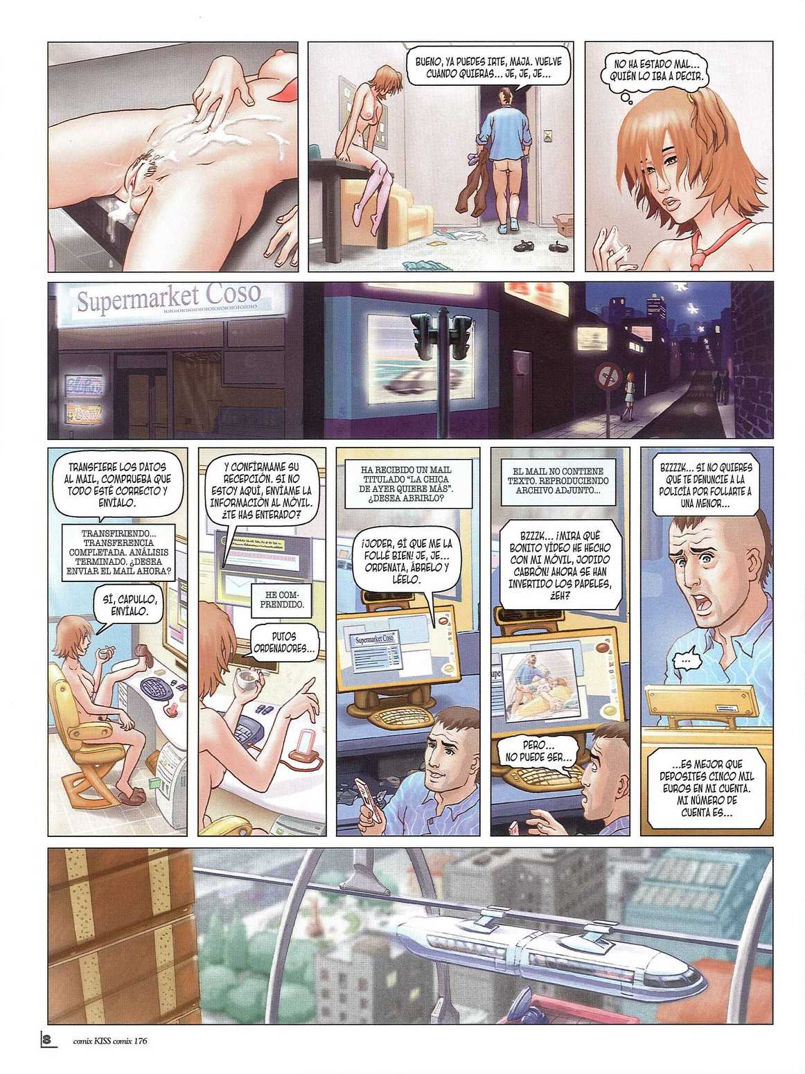 Kiss comix 176 page 8 full