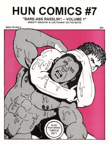 [The Hun] #7 Bare-Ass Rasslin - Volume 1 cover