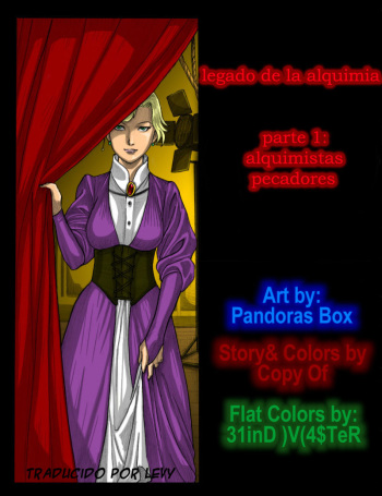 [Pandora's Box] Legacy of Alchemy - Part 1: Alchemist's Sin (Fullmetal Alchemist) [Spanish] cover