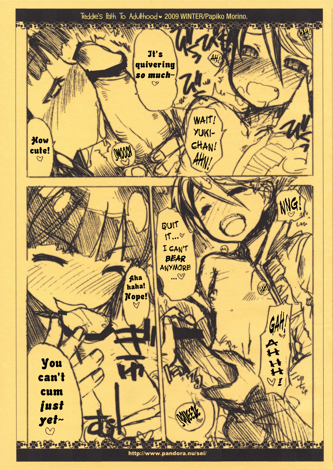 Teddie's Path To Adulthood page 3 full