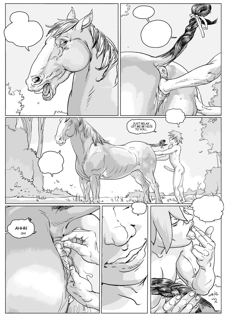 incomplete horse comic page 3 full