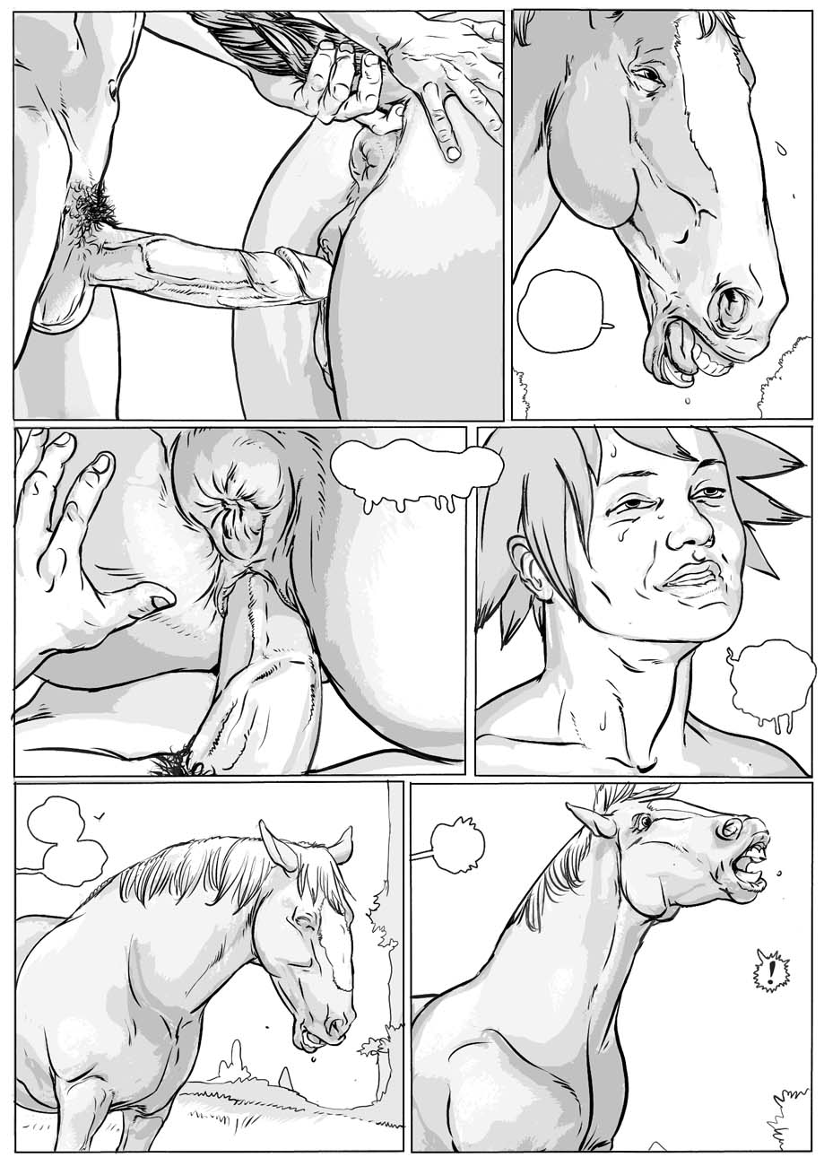 incomplete horse comic page 5 full