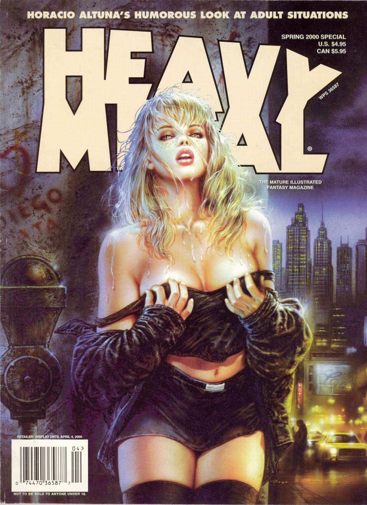 Heavy Metal Erotic Special page 1 full