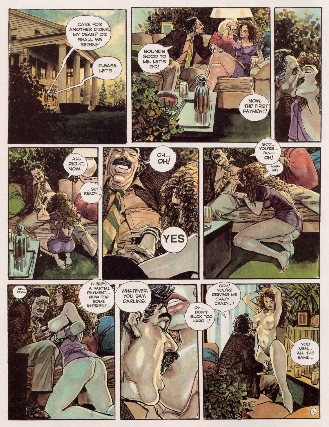 Heavy Metal Erotic Special page 12 full